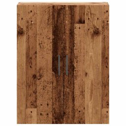 vidaXL Wandkast 69,5x34x90 cm oud houtkleurig