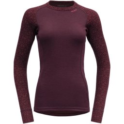 DEVOLD Duo Active Merino 205 Shirt Woman port - Ondergoed S
