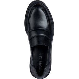 GEOX - Maat 39 - D IRIDEA Dames Mocassins - BLACK