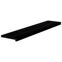 vidaXL Traptreden 20 st 120x25x2 cm massief eikenhout bruin-zwart
