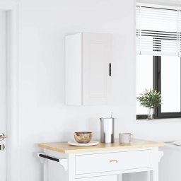 vidaXL Keukenbovenkast Porto bewerkt hout wit