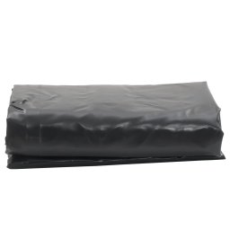vidaXL Dekzeil 650 g/m² 5x5 m antracietkleurig