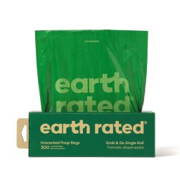 Earth Rated 300 hondenpoepzakjes in doos Geurloos Hond