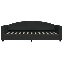 vidaXL Slaapbank 80x200 cm stof zwart