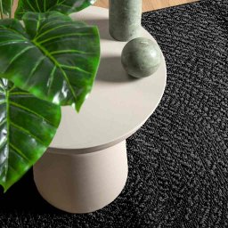vidaXL Vloerkleed ZIZUR binnen en buiten 160x230cm jute look antraciet