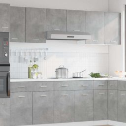 vidaXL Bovenkast Lyon 50x31x60 cm bewerkt hout betongrijs