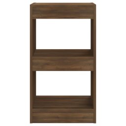 vidaXL Boekenkast/kamerscherm 40x30x72 cm bruin eikenkleur
