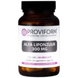 Proviform Alfa Liponzuur 300mg Vegicaps 60st