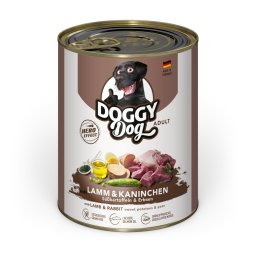 24x800g Doggy Dog Adult Lam & Konijn natvoer voor honden
