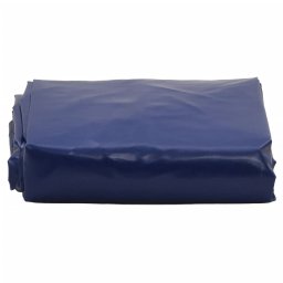 vidaXL Dekzeil 650 g/m² 5x8 m blauw