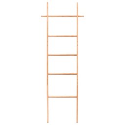 vidaXL Handdoekenladder 170 cm massief walnotenhout