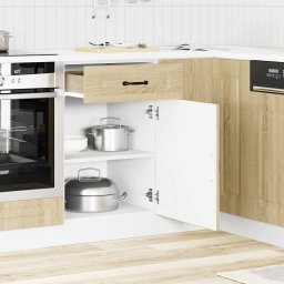 vidaXL Onderkast Kalmar bewerkt hout sonoma eikenkleurig