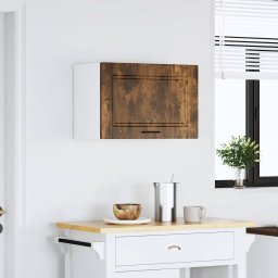 vidaXL Keukenbovenkast Porto bewerkt hout gerookt eikenkleurig
