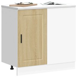 vidaXL Onderkast Porto bewerkt hout sonoma eikenkleurig