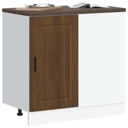vidaXL Onderkast Porto bewerkt hout bruin eikenkleur