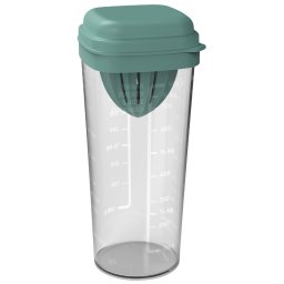 Rotho 5-in-1 Keukenapparaat – Maatbeker, Shaker, Mixer, Citruspers en Blenderbeker groen