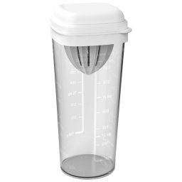 Rotho 5-in-1 Keukenapparaat – Maatbeker, Shaker, Mixer, Citruspers en Blenderbeker wit