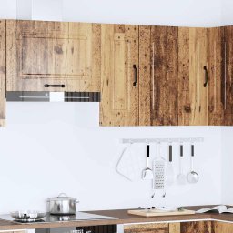 vidaXL Keukenbovenkast Kalmar bewerkt hout oud houtkleurig