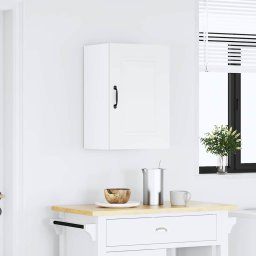 vidaXL Keukenbovenkast Kalmar bewerkt hout wit