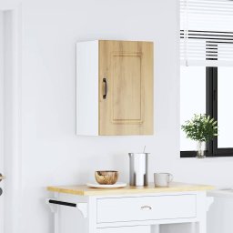 vidaXL Keukenbovenkast Kalmar bewerkt hout artisanaal eikenkleur