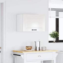vidaXL Keukenbovenkast Kalmar bewerkt hout hoogglans wit