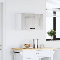 vidaXL Keukenbovenkast Kalmar bewerkt hout grijs sonoma eiken