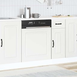 vidaXL Vaatwaspaneel Kalmar 60x1,5x57 cm bewerkt hout wit