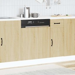 vidaXL Vaatwaspaneel Kalmar 60x1,5x57 cm bewerkt hout sonoma eiken