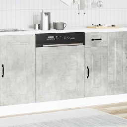 vidaXL Vaatwaspaneel Kalmar 60x1,5x57 cm bewerkt hout betongrijs