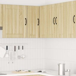 vidaXL Keukenwandhoekkast Lucca bewerkt hout sonoma eikenkleurig