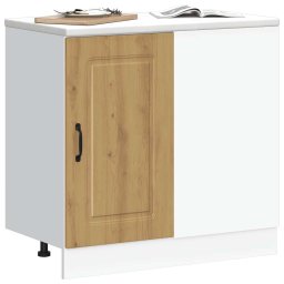 vidaXL Onderkast Kalmar bewerkt hout artisanaal eikenkleur