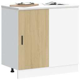 vidaXL Onderkast Lyon bewerkt hout sonoma eikenkleurig