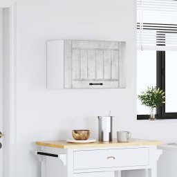 vidaXL Keukenbovenkast Lucca bewerkt hout betongrijs