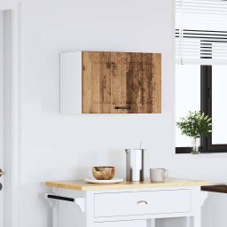 vidaXL Keukenbovenkast Lucca bewerkt hout oud houtkleurig