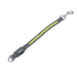 Nomad Tales Spirit USB LED Leiband Verlenging Neon & Grijs M/L: 2,5x39cm hond