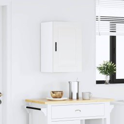 vidaXL Keukenbovenkast Porto bewerkt hout wit