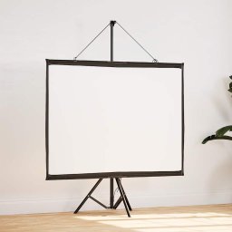 vidaXL Projectiescherm met statief 72 inch 4:3