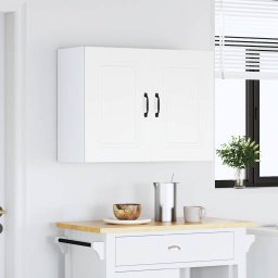 vidaXL Keukenbovenkast Kalmar bewerkt hout wit