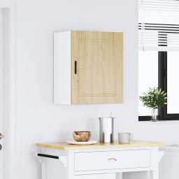 vidaXL Keukenbovenkast Porto bewerkt hout sonoma eikenkleurig