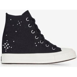Schoenen Converse Chuck Taylor All Star Wedge Studs Zwart Dames 37
