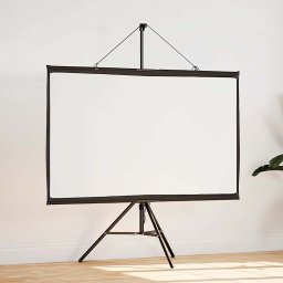 vidaXL Projectiescherm met statief 60 inch 16:9