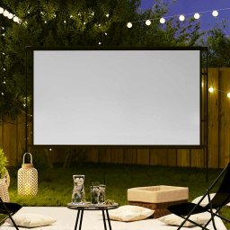 vidaXL Projectiescherm met standaards 108 inch 16:9
