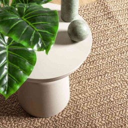 vidaXL Vloerkleed ZIZUR binnen en buiten 80x150 cm jute look