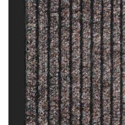 vidaXL Deurmat 40x60 cm gestreept beige