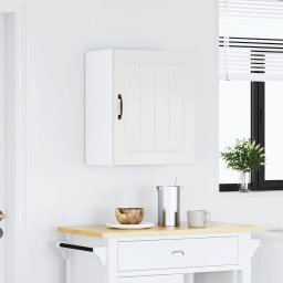 vidaXL Keukenbovenkast Lucca bewerkt hout wit