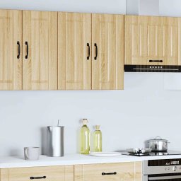 vidaXL Keukenbovenkast Lucca bewerkt hout sonoma eikenkleurig