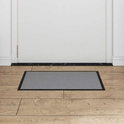 vidaXL Deurmat 40x60 cm grijs