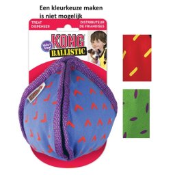 KONG BALLISTIC HIDE 'N TREAT ASSORTI 12,5X12,5X12,5 CM