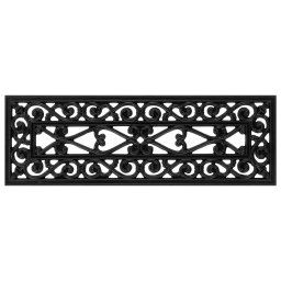 vidaXL Trapmatten 10 st 25x75 cm rubber