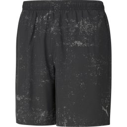 PUMA - Maat S RUN GRAPHIC WOVEN 7" SHORT M Sportbroek Mannen